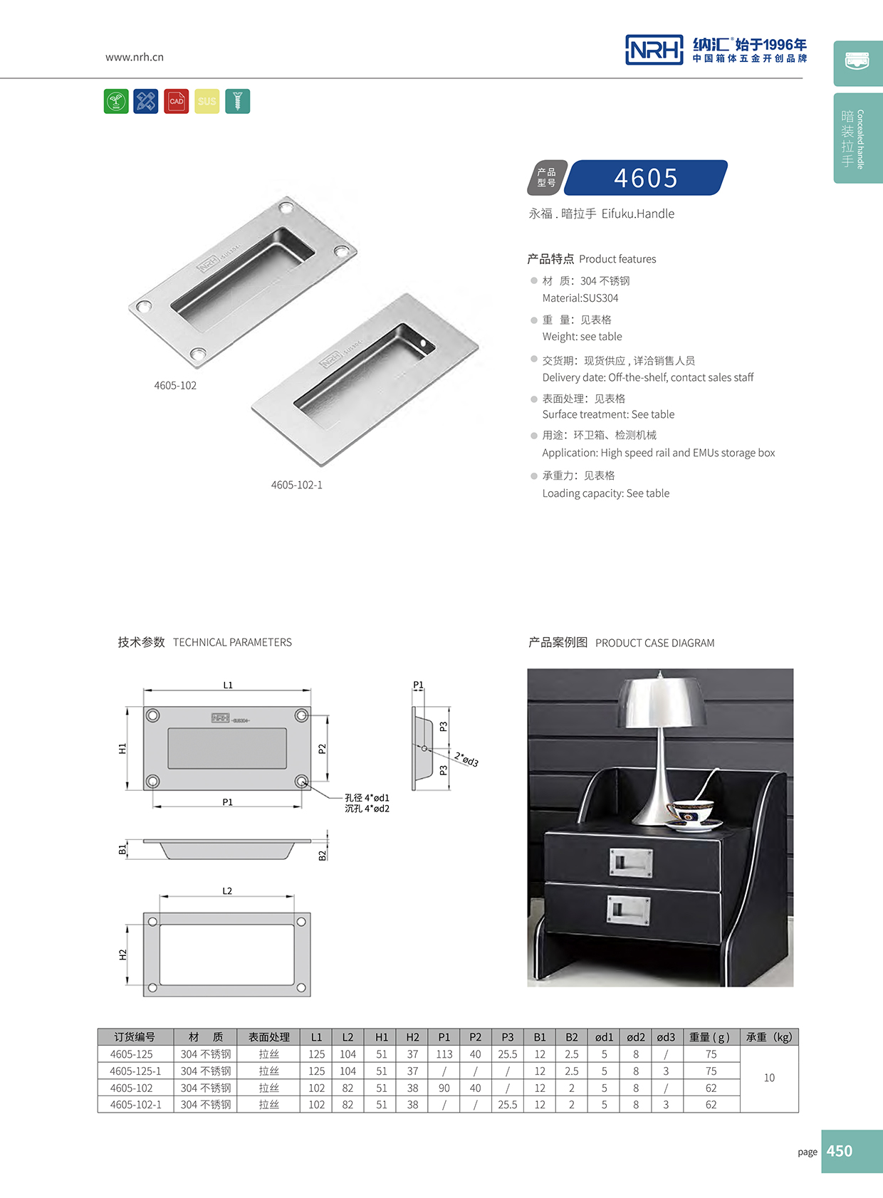 香蕉成人网站视频/NRH 4605-125 金屬提手